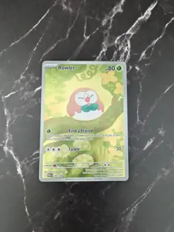 Pokemon TCG Rowlet 090/088 Perfect Order Illustration Rare - Image 2