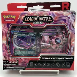 Pokemon Team Rocket's Mewtwo ex League Battle Deck New Sealed - Image 1