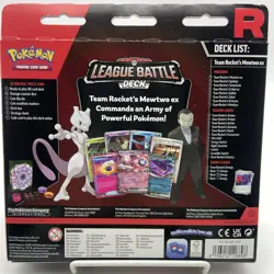 Pokemon Team Rocket's Mewtwo ex League Battle Deck New Sealed - Image 2