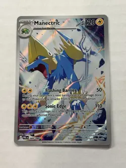 Manectric 089/084 Illustration Rare Pitch Black Pokemon TCG Near Mint - Image 1