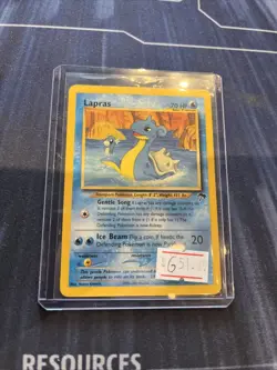 2001 Pokemon Southern Islands Lapras #12/18 - Image 1