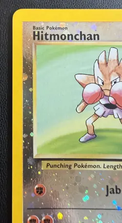 Pokemon TCG - Best of Game Promo Hitmonchan Reverse Holo #2 LP/MP - Image 3