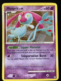 Pokemon Mysterious Treasures Holo Mesprit Lv. 50 14/123 EX/Played Condition. - Image 1