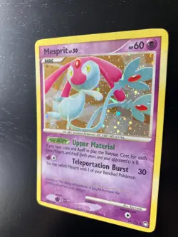 Pokemon Mysterious Treasures Holo Mesprit Lv. 50 14/123 EX/Played Condition. - Image 3