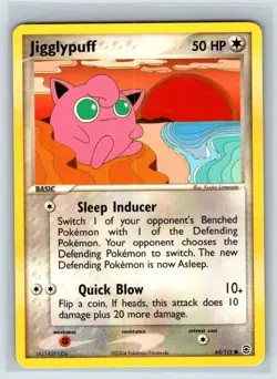 Jigglypuff 65/112 FireRed & LeafGreen NM - Image 1
