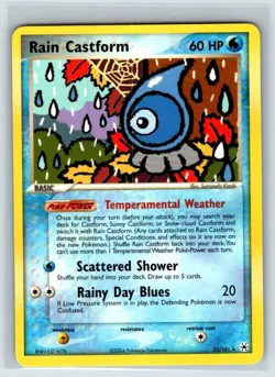 Rain Castform 23/101 Hidden Legends NM - Image 1