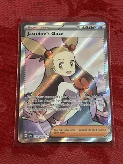 Pokemon - Jasmine's Gaze - 233/191SV08: Surging Sparks Holo Ultra Rare Trainer - Image 1