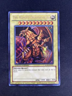 LC01 Egyptian God Card Set Slifer Winged Dragon of Ra Obelisk Tormentor - Image 4