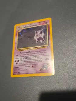 2000 Pokemon Gym Heroes Sabrina's Gengar 14/132 Holo Foil Rare WOTC Unlimited - Image 4