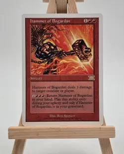 Hammer of Bogardan Sixth Edition (6ED) Magic EN (Hammer aus Bogardan) 188/350 - Image 1