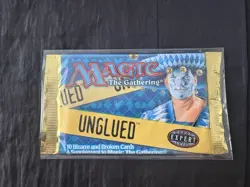 Magic The Gathering UNGLUED MTG Sealed 1998 Booster Pack Brand New - Image 3