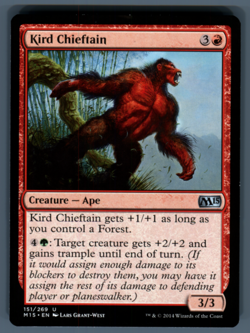 MTG Kird Chieftain Creature Ape Magic 2015 (M15) 151 M15 Uncommon - Image 1