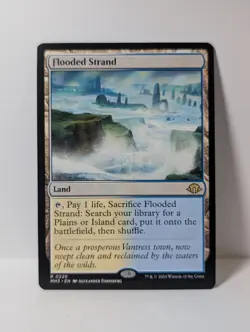 Flooded Strand - Modern Horizons 3 MH3 - NM - MTG Fetch Land - Image 1