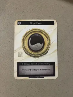 Sorcery TCG - Onyx Core NM (Beta) - Image 1
