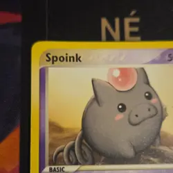 Nintendo Pokemon TCG Spoink Sandstorm 74/97 2003 Regular Unlimited NM - Image 3