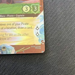 Disney Lorcana Daisy Duck Pirate Captain Foil Promo 16/P3 Cruise Line Exclusive - Image 4