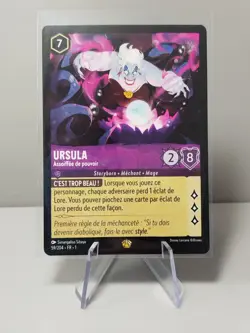 Carte LORCANA FR - Chapitre 1 59/204 Ursula - Legendaire non Foil Neuf - Image 1