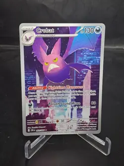 Crobat 093/086 | Mega Evolution Chaos Rising | Illustration rare Pokemon Card - Image 1