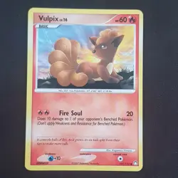 Vulpix 107/123💯MINT💯Mysterious Treasures Pokemon Card TCG - Image 1