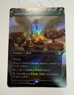 Gilded Goose (Borderless) - Commander: Bloomburrow (BLC) Foil NM - Image 1