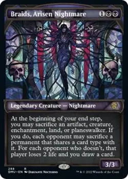 Braids, Arisen Nightmare (Showcase) - Dominaria United | FOIL | #288 - Image 1