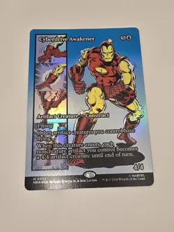 Cyberdrive Awakener (Borderless) Marvel Universe Eternal-Legal Foil - Image 1