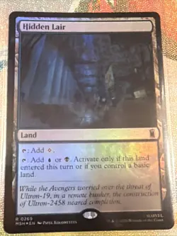 Hidden Lair Marvel Super Heroes Foil - Image 1