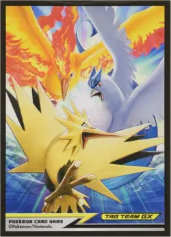 Pokemon Card Game Deck Shield Fire & Thunder & Freezer - Image 1