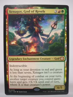 MTG Wizards of the Coast Xenagos, God of Revels LCC 2023 Mythic Red Green # 0295 - Image 1