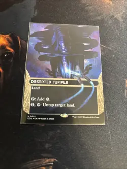 Mtg Deserted Temple 0011 Borderless-Edge of Eternities: Stellar Sights+Bonus - Image 3