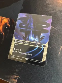 Mtg Deserted Temple 0011 Borderless-Edge of Eternities: Stellar Sights+Bonus - Image 4