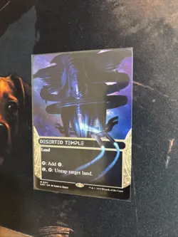 Mtg Deserted Temple 0011 Borderless-Edge of Eternities: Stellar Sights+Bonus - Image 5