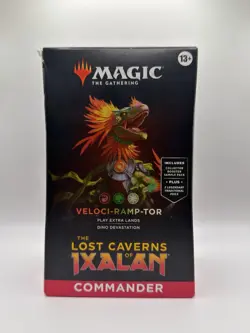 MTG The Lost Caverns of Ixalan Commander/ Veloci- ramp- tor Deck Set - Image 1