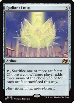 Magic Radiant Lotus [DFT - 240] Mythic Near Mint - Image 1