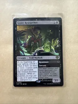 MTG Grave Researcher SOS 0085 R NM Regular - Image 2