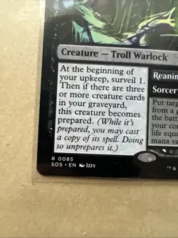 MTG Grave Researcher SOS 0085 R NM Regular - Image 3