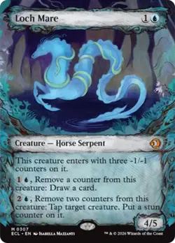 Magic Loch Mare (Showcase) [ECL - 307] Foil Mythic Near Mint - Image 1