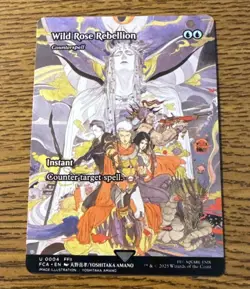 MTG Wild Rose Rebellion Counterspell (Showcase) Final Fantasy: Through the Ages - Image 1