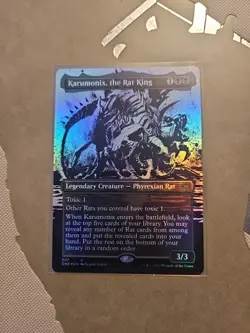 Karumonix, the Rat King (Showcase) (Step-and-Compleat Foil) NM Phyrexia All Will - Image 1