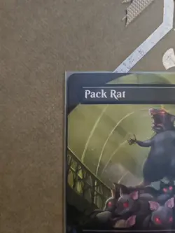 Pack Rat Anime Borderless Ravnica Remastered MTG NM - Image 2
