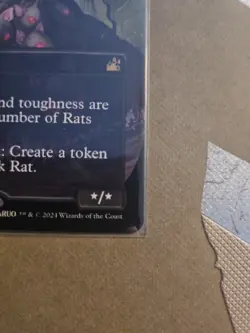 Pack Rat Anime Borderless Ravnica Remastered MTG NM - Image 4