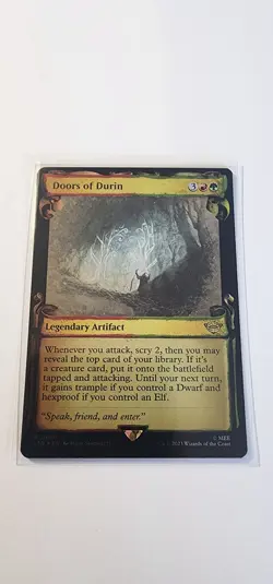 Doors of Durin (Showcase Scrolls) R UB: LTR: Tales of ME 650 NM Foil - Image 1