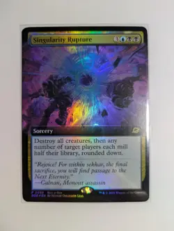 Singularity Rupture (Extended Art) 398 Magic: The Gathering Foil LP - Image 1