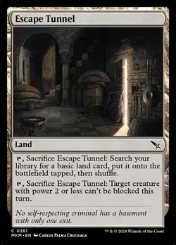 [MTG] Escape Tunnel (0261) (MKM) LP-HP - Image 1