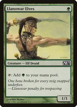 [MTG] Llanowar Elves (182) (M12) LP-HP - Image 1
