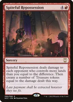 [MTG] Spiteful Repossession (090) (NCC) LP-HP - Image 1