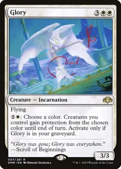 [MTG] Glory (007) (DMR) LP-HP - Image 1