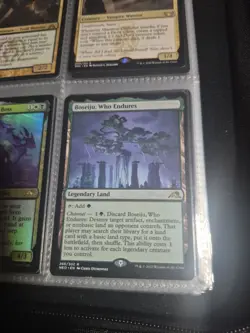 Boseiju, Who Endures MTG Kamigawa Neon Dynasty Rare Legendary Land 266 Regular - Image 1