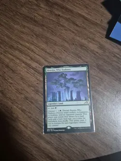 Boseiju, Who Endures MTG Kamigawa Neon Dynasty Rare Legendary Land 266 Regular - Image 2