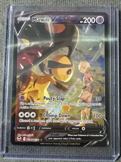 Pokemon TCG Mawile V TG17/TG30 2022 Silver Tempest Ultra Rare Card - NM - Image 1